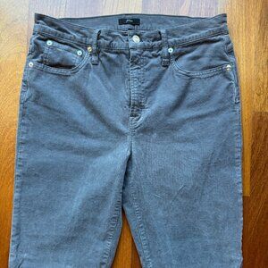NWOT J.Crew Grey Corduroys - 31T (tall)
